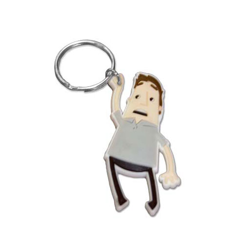 Custom PVC Keyring - 3D Embossed