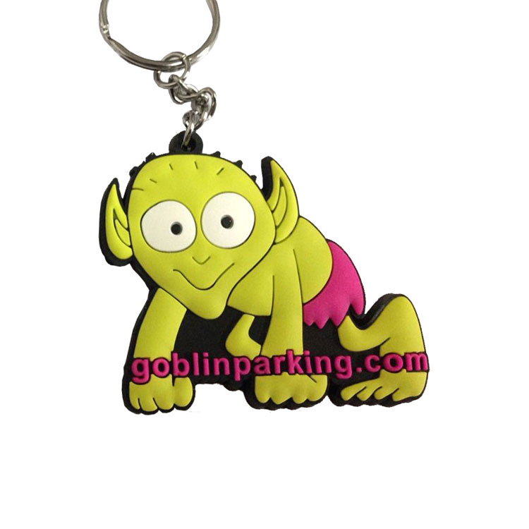 Custom PVC Keyring - 3D Embossed