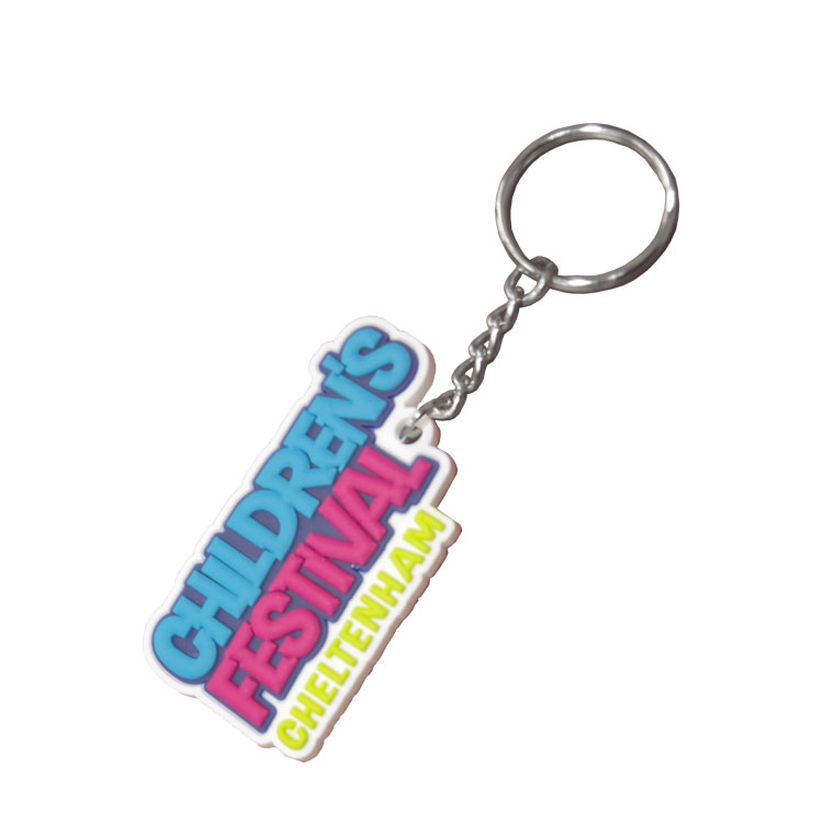 3D Rubber Keyrings