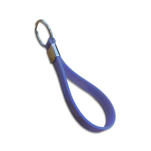 Custom Ad Loop Keyring - Silicone Ad Loop Keyring