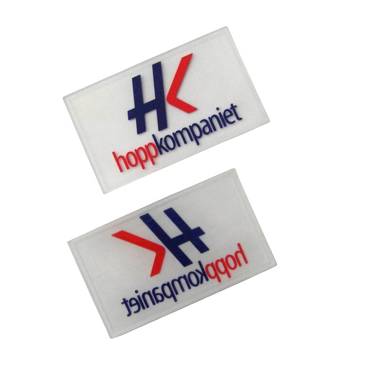 Branded PVC Labels - Rubber Product Labels