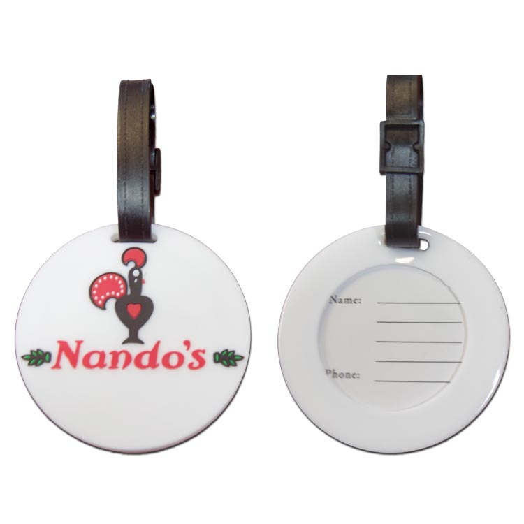 Custom Rubber Luggage Tags