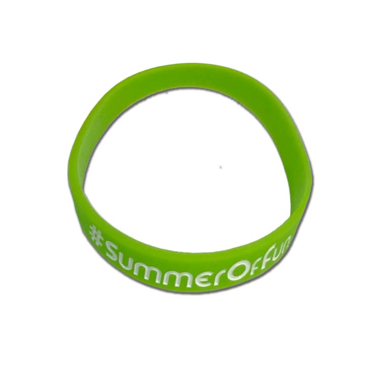 Adult Custom Rubber Wristbands - Silicone Wristbands